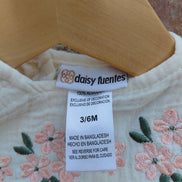 Daisy Fuentes Infant Dress with Floral Embroidery