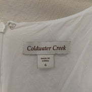 Coldwater Creek White Dress