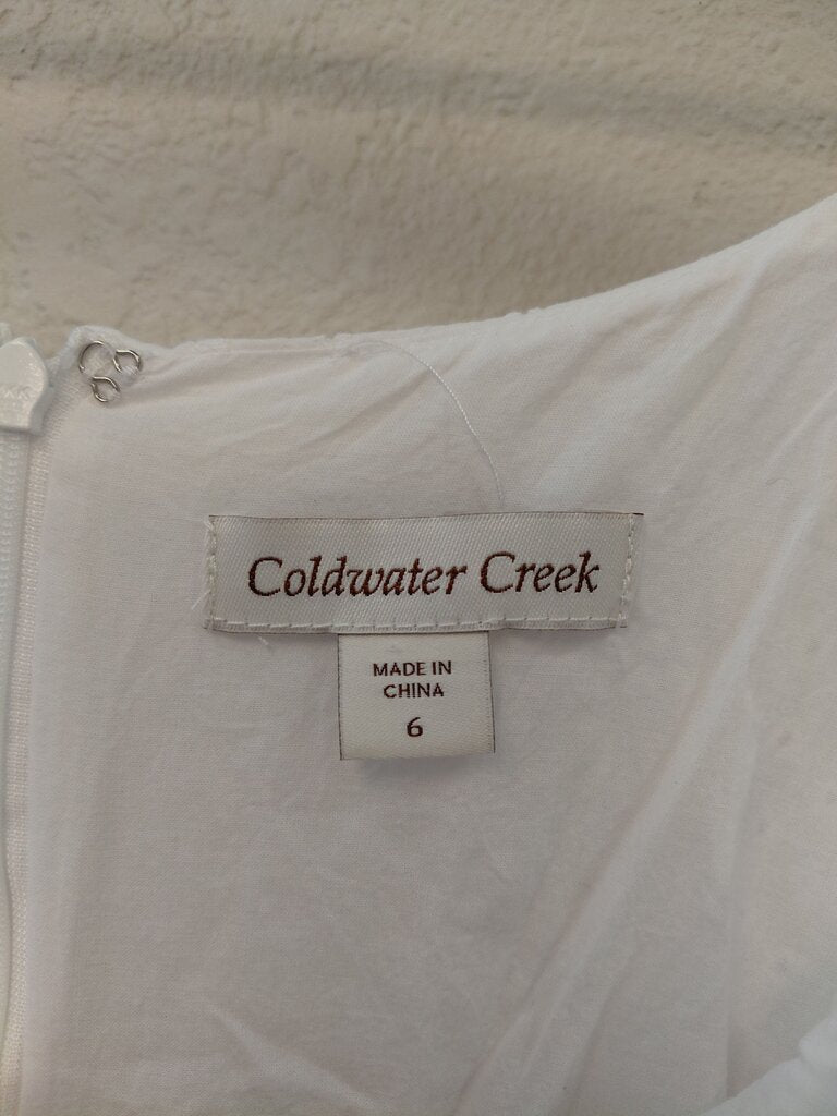 Coldwater Creek White Dress