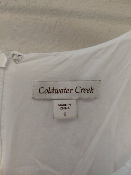 Coldwater Creek White Dress