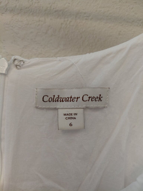 Coldwater Creek White Dress