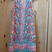 Colorful Floral Print Dress