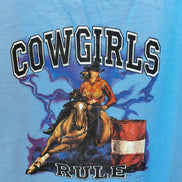 Cowgirls Rule Graphic Tank Top