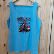 Cowgirls Rule Graphic Tank Top