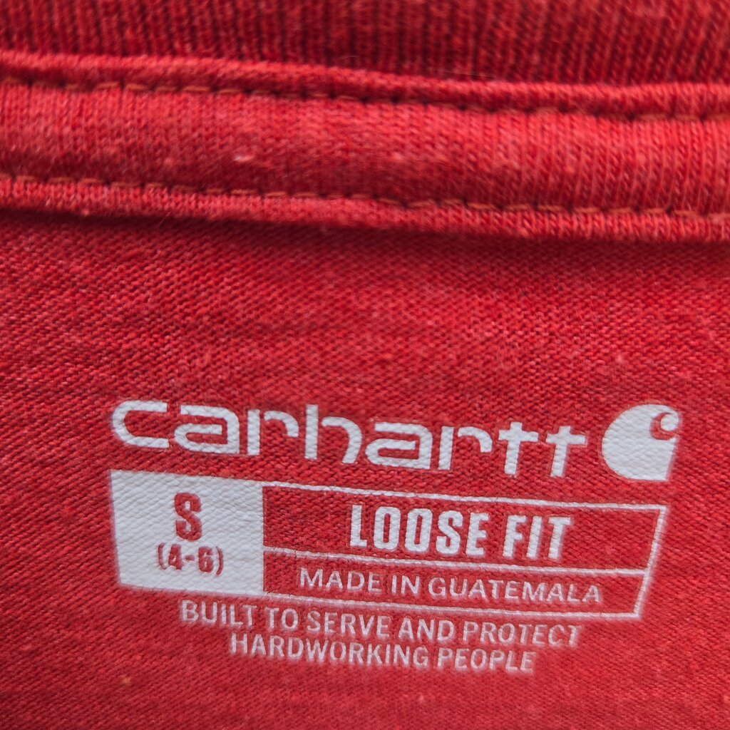 Carhartt Red Loose Fit T-Shirt