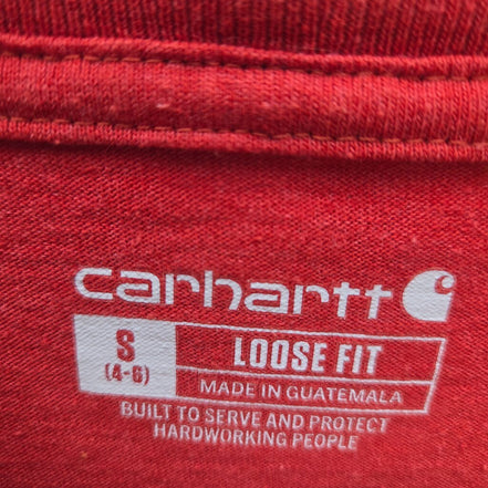 Carhartt Red Loose Fit T-Shirt