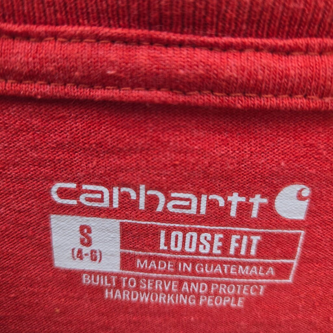Carhartt Red Loose Fit T-Shirt