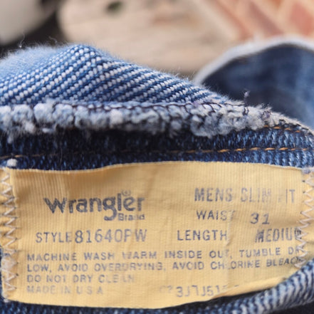 Wrangler Men's Flared Denim Jeans