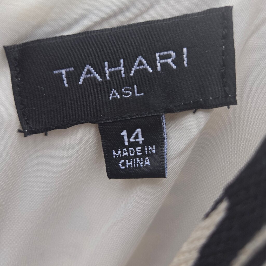 Tahari ASL Women's Dress with Fringe