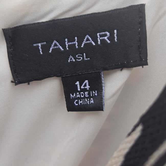 Tahari ASL Women's Dress with Fringe