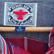 Desert Son Plaid Flannel Shirt