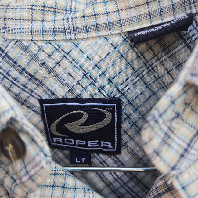 Roper Men's Plaid Western Shirt