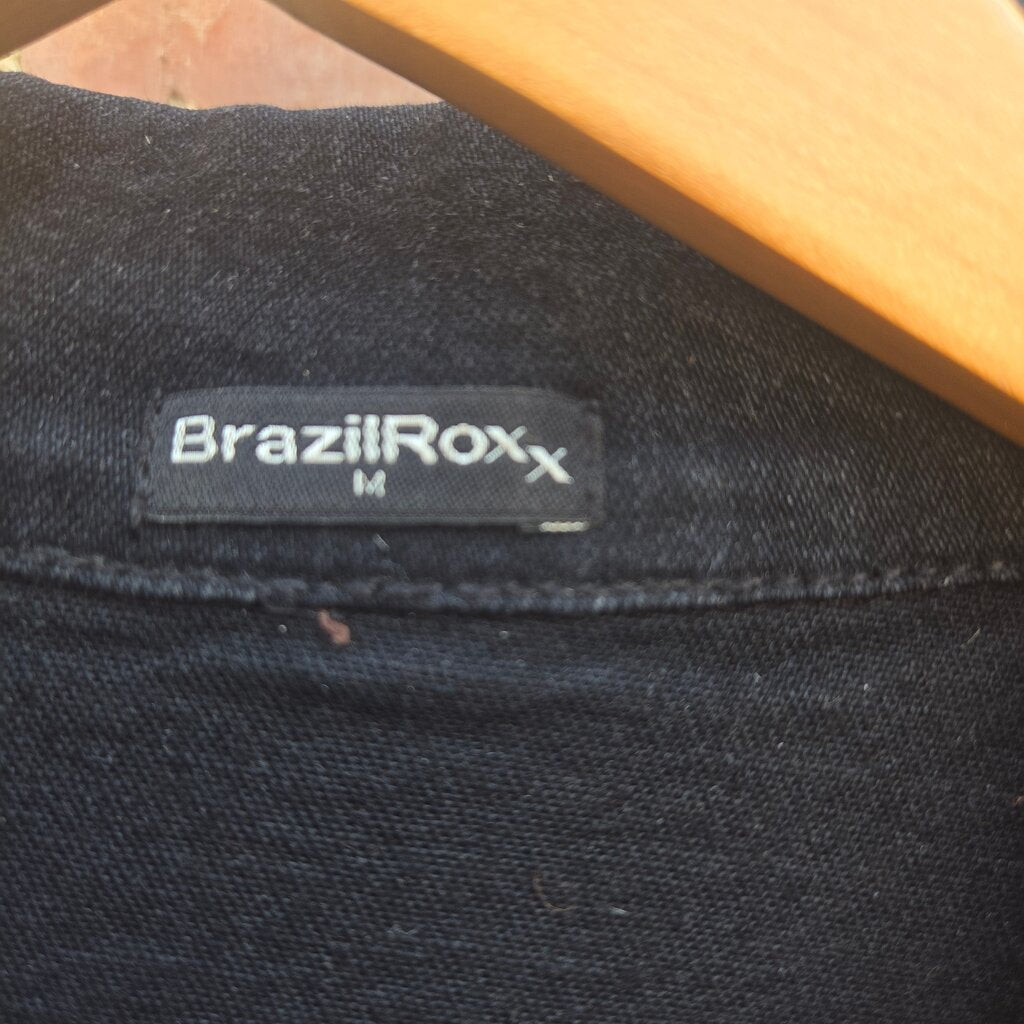 BrazilRoxx Women's Denim Jacket with Embroidery