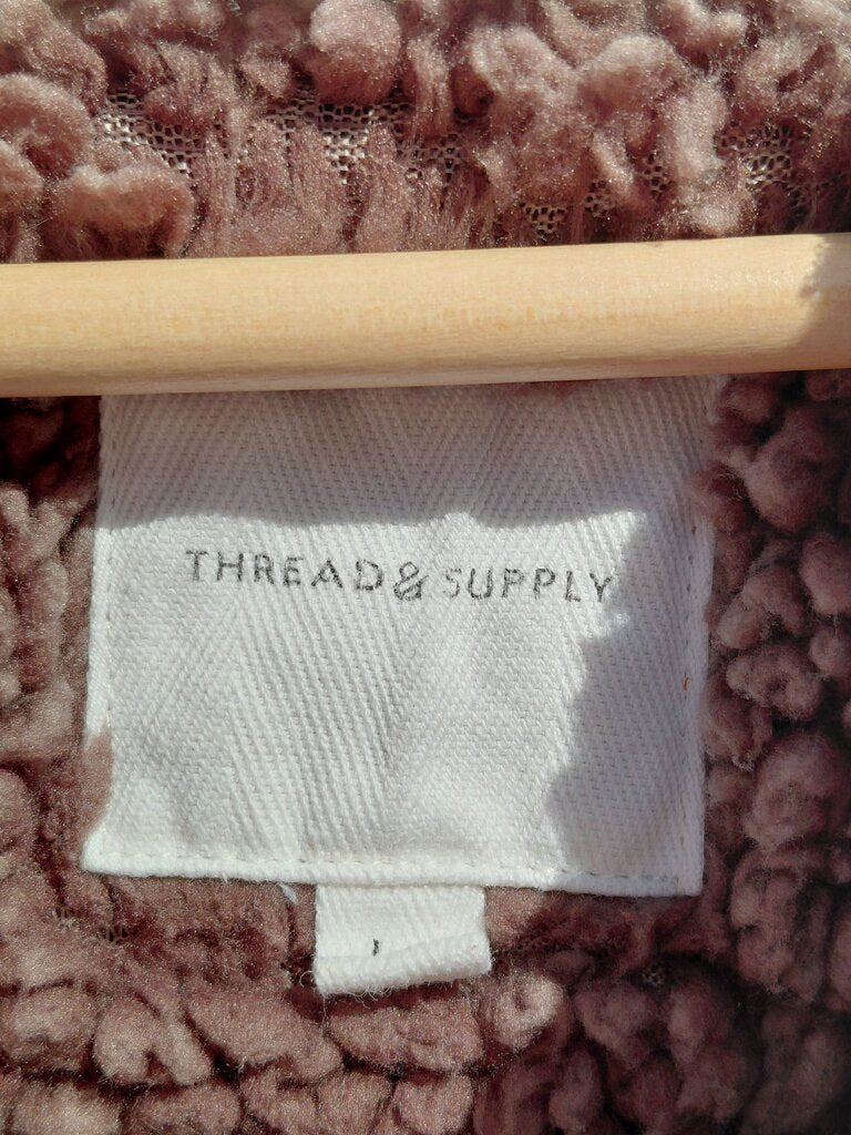 Thread & Supply Fuzzy Pullover Hoodie