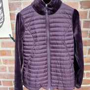 Women's Purple Fleece-Insulated Jacket