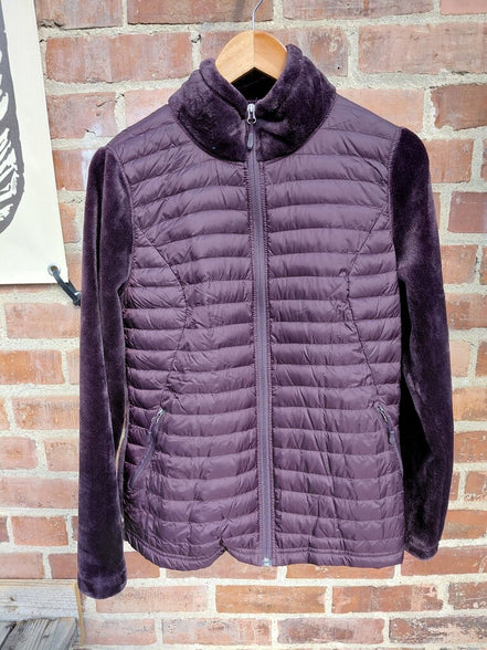 Women's Purple Fleece-Insulated Jacket