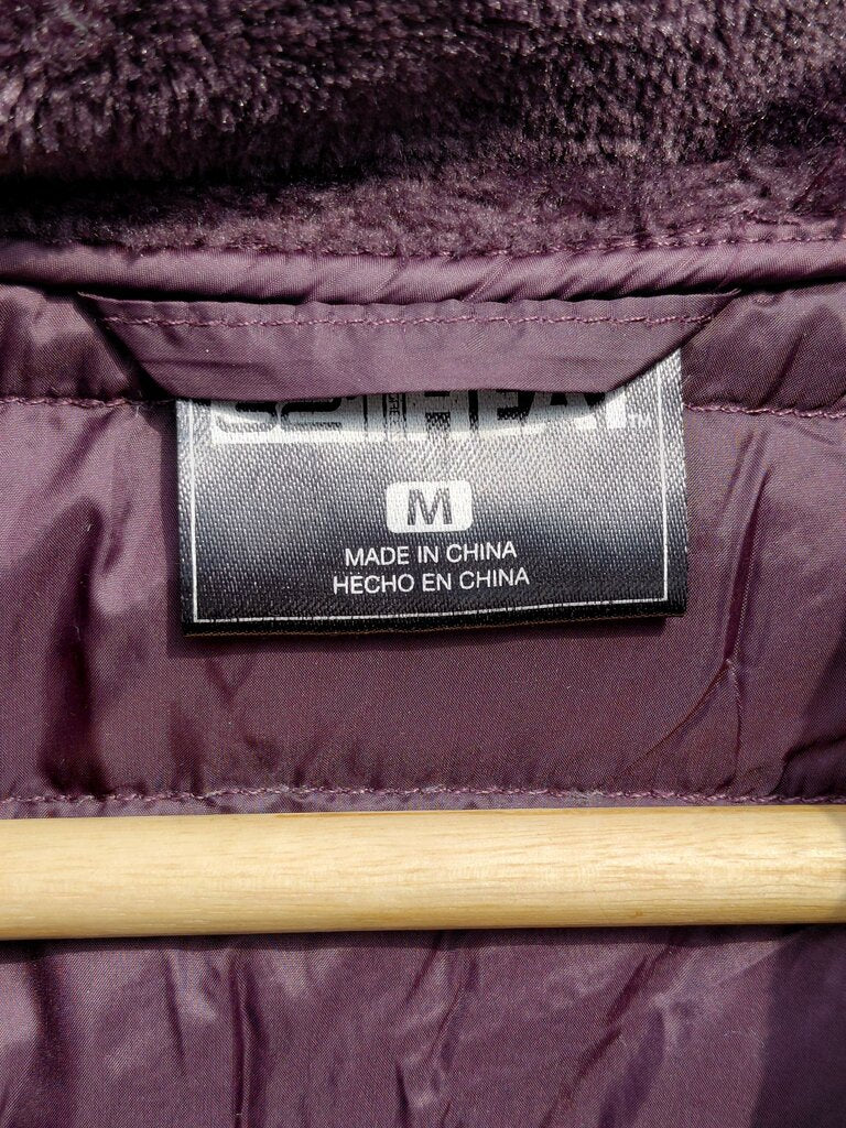 Women's Purple Fleece-Insulated Jacket