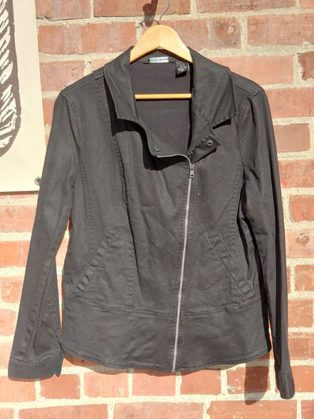 DKNY Black Zip Jacket