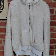 Marc New York Performance White Fleece Hoodie