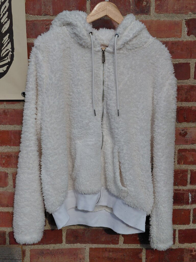 Marc New York Performance White Fleece Hoodie