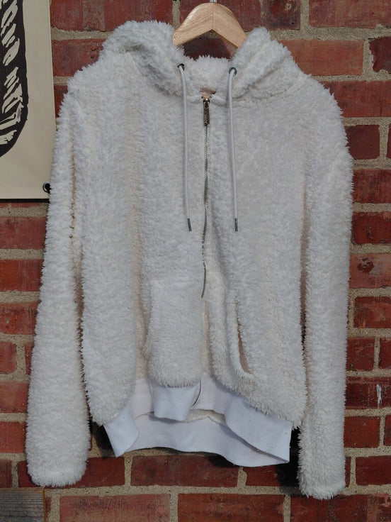 Marc New York Performance White Fleece Hoodie