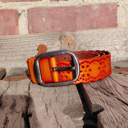 Vintage Western Style Leather Belt