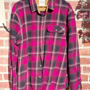 Customized Version Plaid Flannel Shirt