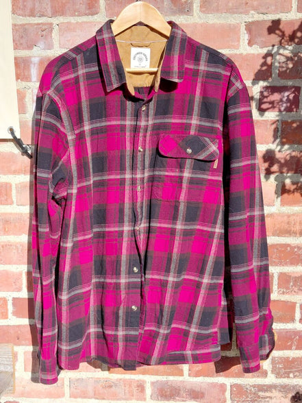 Customized Version Plaid Flannel Shirt
