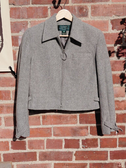 Ralph Lauren Petite Grey Jacket