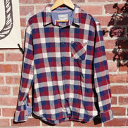 Flag & Anthem Plaid Flannel Shirt