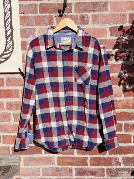 Flag & Anthem Plaid Flannel Shirt