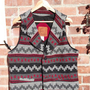 Men's Southwestern Style Wool Vest