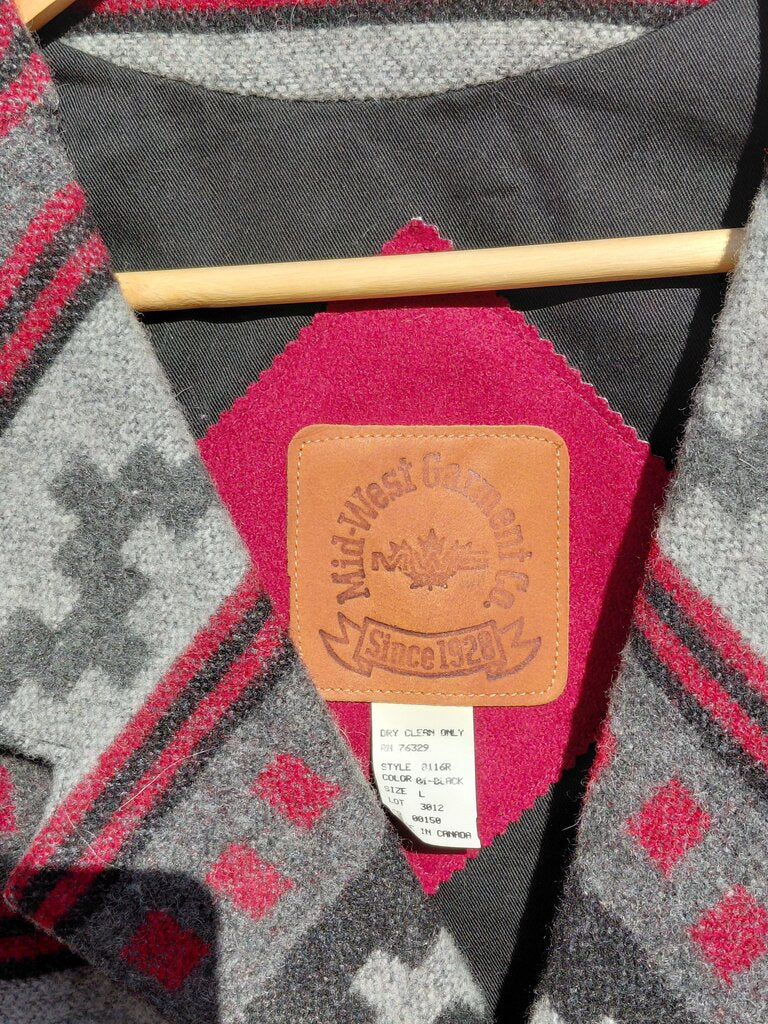 Men's Southwestern Style Wool Vest