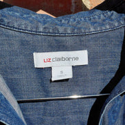 Liz Claiborne Denim Long Sleeve Shirt