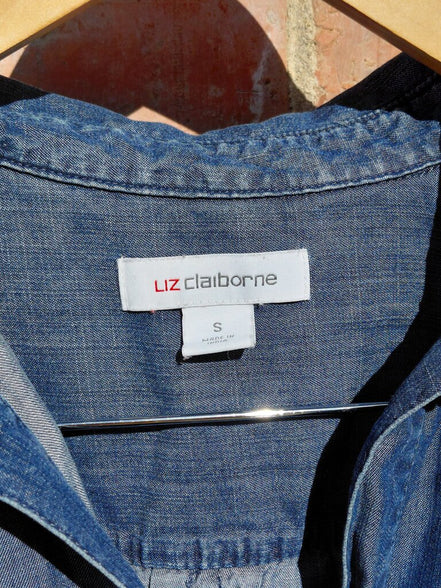Liz Claiborne Denim Long Sleeve Shirt