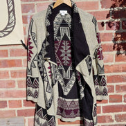 Kamana Aztec Pattern Cardigan
