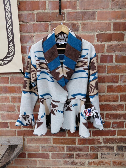 White Chippewa Flounce Jacket