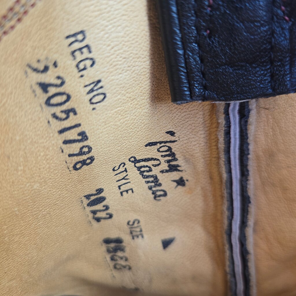 Tony Lama Black Cowboy Boots