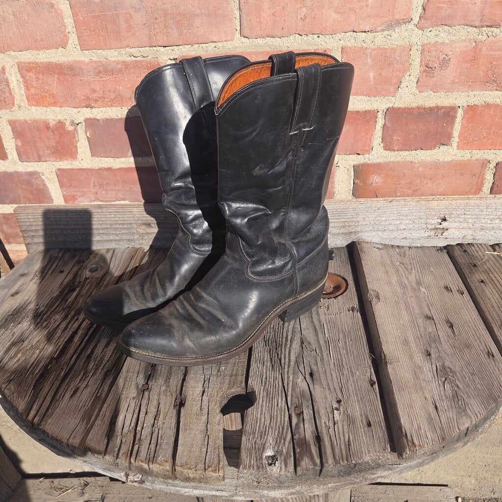 Justin Men's Black Cowboy Boots