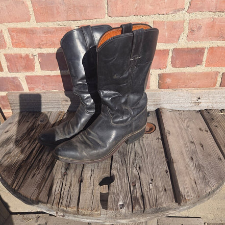 Justin Men's Black Cowboy Boots