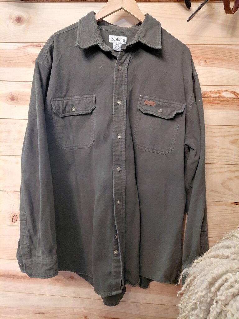 Carhartt Men’s Cotton Button-Up Shirt