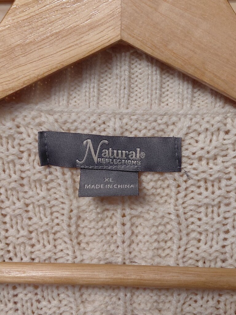 Natural Reflections Cream Knit Sweater