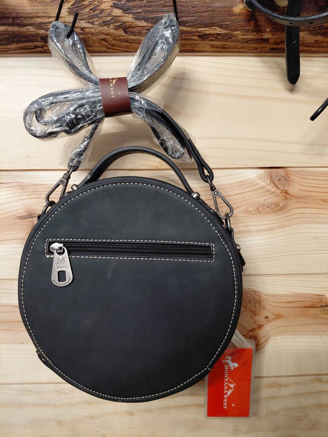Montana West Round Studded Handbag