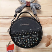 Montana West Round Studded Handbag