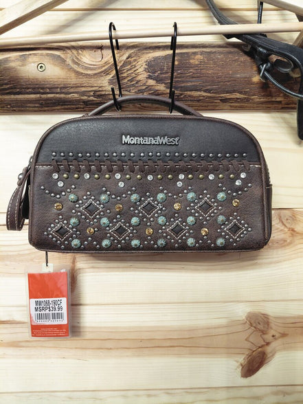 Montana West Handbag with Studded Design
