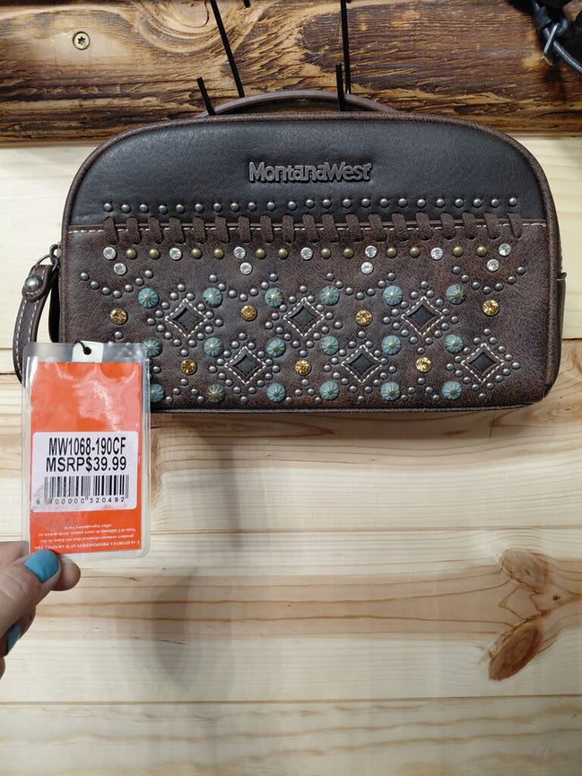 Montana West Women's Decorative Clutch