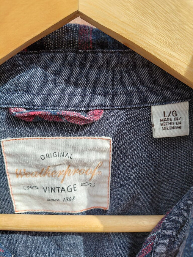 Weatherproof Vintage Plaid Flannel Shirt