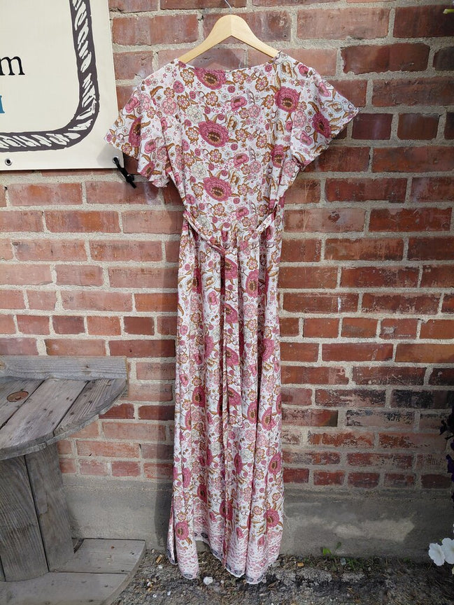 Floral Print Maxi Dress