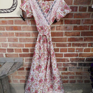 Floral Print Maxi Dress