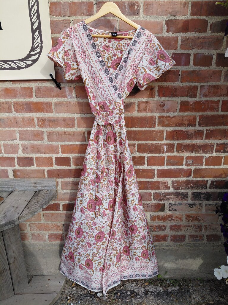 Floral Print Maxi Dress